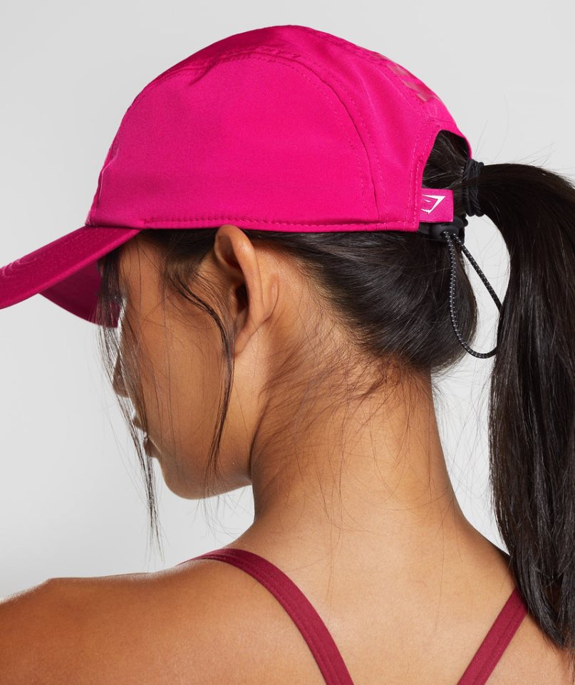 Gymshark Logo 5 Panel Caps Pink | NZ 1CRAZF